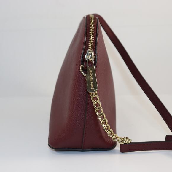 Michael Kors Jet Set Crossbody Bag – Merlot Saffiano Leather - Picture 3 of 8